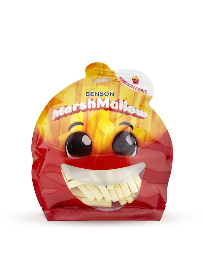 Marshmallow Marshmallow Candie With Vanilla Flavour In Shape Of French Fries 60g